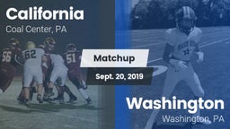 Matchup: California High vs. Washington  2019