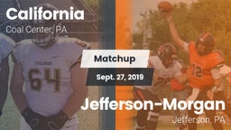 Matchup: California High vs. Jefferson-Morgan  2019