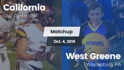 Matchup: California High vs. West Greene  2019