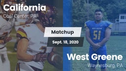 Matchup: California High vs. West Greene  2020