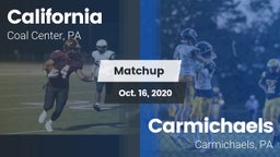 Matchup: California High vs. Carmichaels  2020