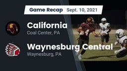 Recap: California  vs. Waynesburg Central  2021