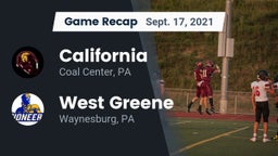 Recap: California  vs. West Greene  2021