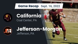 Recap: California  vs. Jefferson-Morgan  2022