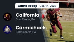 Recap: California  vs. Carmichaels  2022