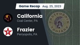 Recap: California  vs. Frazier  2023