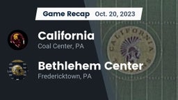 Recap: California  vs. Bethlehem Center  2023