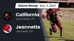 Recap: California  vs. Jeannette  2023