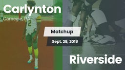 Matchup: Carlynton vs. Riverside 2018