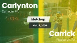 Matchup: Carlynton vs. Carrick  2020