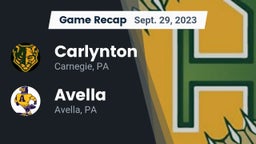Recap: Carlynton  vs. Avella  2023