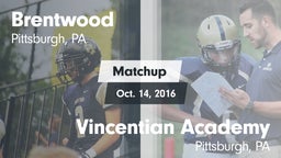 Matchup: Brentwood High vs. Vincentian Academy  2016