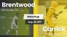 Matchup: Brentwood High vs. Carrick  2017