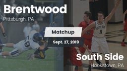 Matchup: Brentwood High vs. South Side  2019