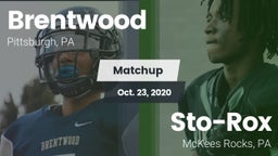 Matchup: Brentwood High vs. Sto-Rox  2020