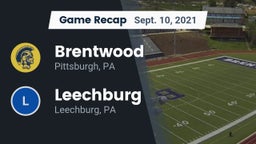 Recap: Brentwood  vs. Leechburg  2021