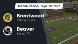 Recap: Brentwood  vs. Beaver  2022