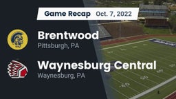 Recap: Brentwood  vs. Waynesburg Central  2022