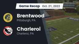 Recap: Brentwood  vs. Charleroi  2022