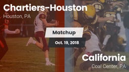 Matchup: Chartiers-Houston vs. California  2018