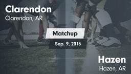 Matchup: Clarendon High vs. Hazen  2016