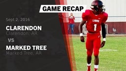 Recap: Clarendon  vs. Marked Tree  2016