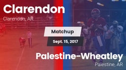Matchup: Clarendon High vs. Palestine-Wheatley  2017