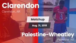 Matchup: Clarendon High vs. Palestine-Wheatley  2018