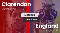 Matchup: Clarendon High vs. England  2018