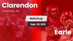 Matchup: Clarendon High vs. Earle  2018