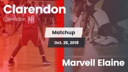 Matchup: Clarendon High vs. Marvell Elaine 2018