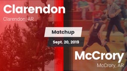 Matchup: Clarendon High vs. McCrory  2019