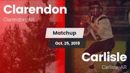 Matchup: Clarendon High vs. Carlisle  2019