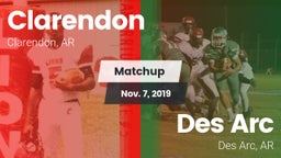 Matchup: Clarendon High vs. Des Arc  2019