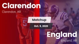 Matchup: Clarendon High vs. England  2020