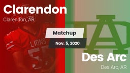 Matchup: Clarendon High vs. Des Arc  2020