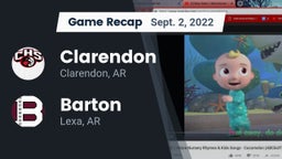 Recap: Clarendon  vs. Barton  2022
