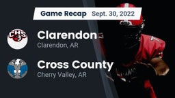 Recap: Clarendon  vs. Cross County  2022