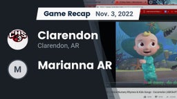 Recap: Clarendon  vs. Marianna AR 2022