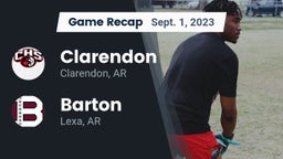 Recap: Clarendon  vs. Barton  2023