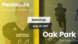 Matchup: Peninsula HS vs. Oak Park  2017