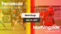 Matchup: Peninsula HS vs. Morningside  2017