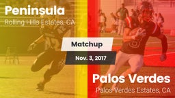 Matchup: Peninsula HS vs. Palos Verdes  2017