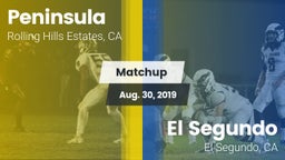 Matchup: Peninsula HS vs. El Segundo  2019