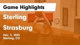 Sterling  vs Strasburg  Game Highlights - Dec. 5, 2023