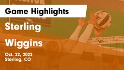Sterling  vs Wiggins  Game Highlights - Oct. 22, 2022
