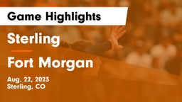 Sterling  vs Fort Morgan  Game Highlights - Aug. 22, 2023