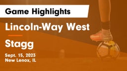Lincoln-Way West  vs Stagg  Game Highlights - Sept. 15, 2023