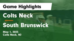 Colts Neck  vs South Brunswick  Game Highlights - May 1, 2023