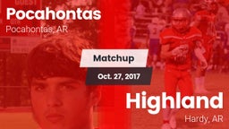 Matchup: Pocahontas High vs. Highland  2017